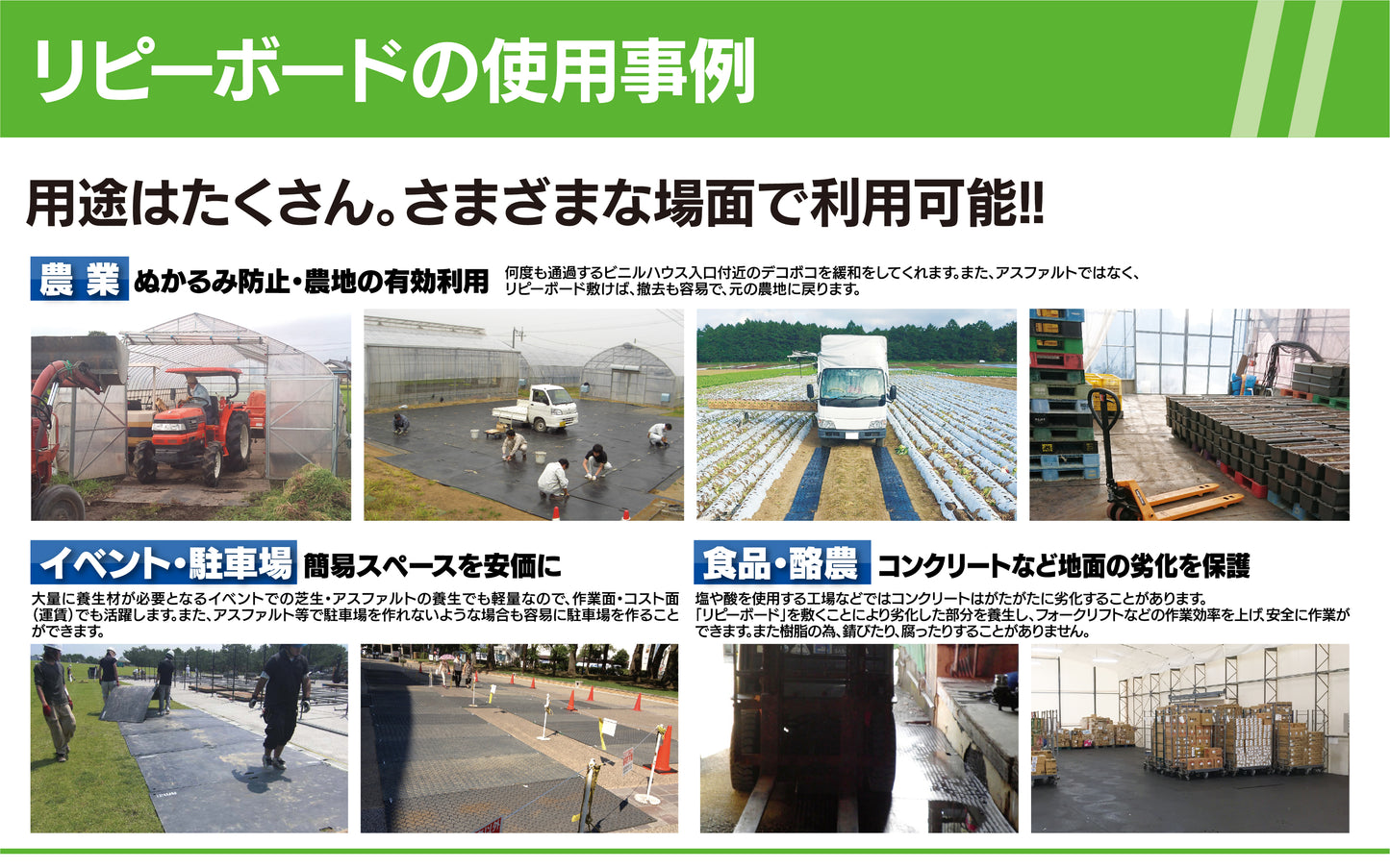 リピーボードライト 3×6判 片面凸タイプ