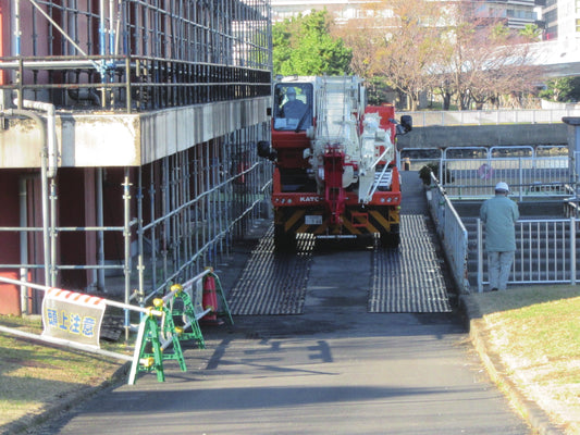 20tトラックなどの大型車も通行可能